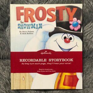 Hallmark Frosty the Snowman Recordable Book NWT